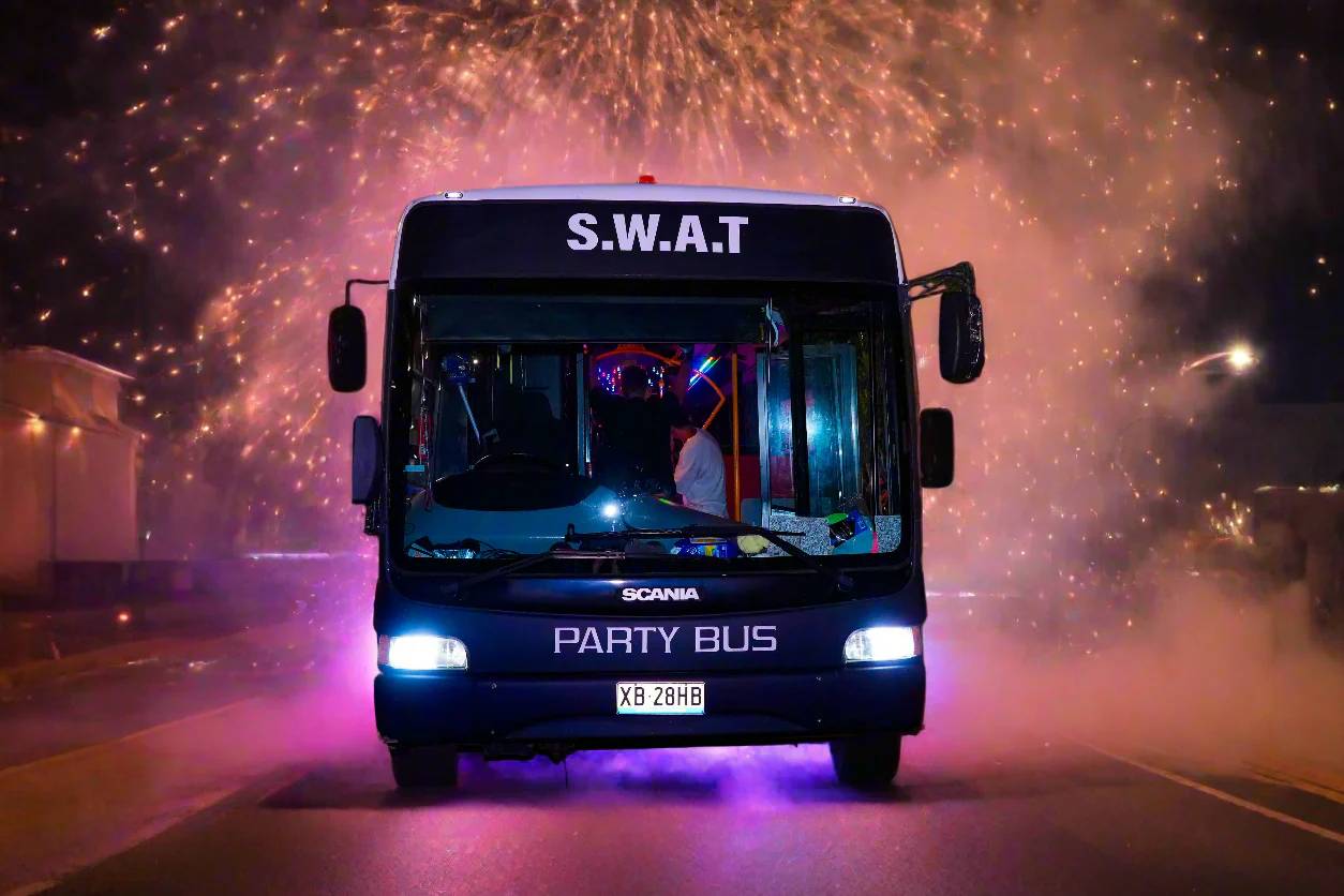 SWAT PARTY BUS