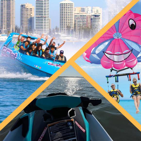 Jet boat, Parasailing + 1hr Jet Ski Safari (2ppl) — photo 4